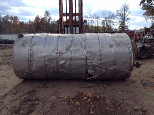 1762 gallon fiberglass insulated drum storage tank / container for sale