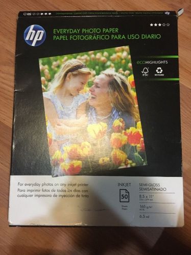 HP® Everyday Glossy Inkjet Photo Paper - 50 ct.8.5&#034; x 11&#034;  200g/m 53lb