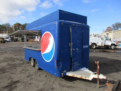 14&#039;x6&#039; waymatic tandem axle event trailer for sale