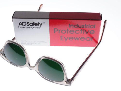 American optical vintage green safety glasses new old stock for sale