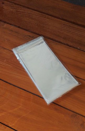 13x21cm Clear Self Adhesive Plastic Cello Bag (5.11&#039;&#039; x 8.26&#039;&#039;) PP Polypropylene