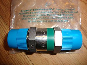 New swagelok ss-xsm8-sc11 1/2&#034; male npt 13 gpm excess flow valve for sale