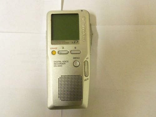 Olympus DS-4000 Professional DSS Digital Voice Recorder Handheld