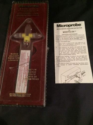 Vintage 1978 Microprobe By Westclox | Radiation Detector