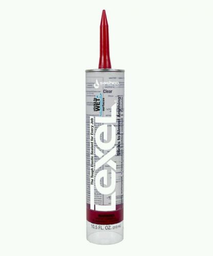 Sashco lexel, 10.5 ounce cartridge, clear (pack of 12) for sale