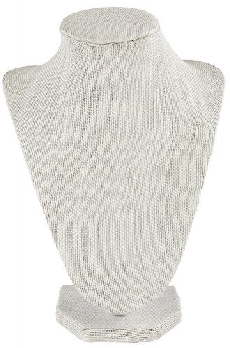 Darice 2025-439 Necklace Stand Display in Linen Finish, 8.5-Inch