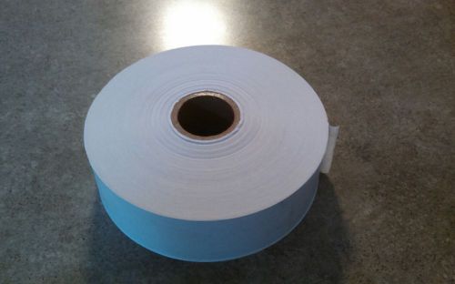 2 ROLLS - 1,5&#034; x 500 Feet Each - Water Activated WHITE KRAFT PAPER TAPE
