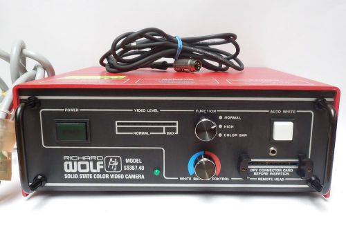 Richard Wolf Solid State Video Camera Control Unit S5367.40