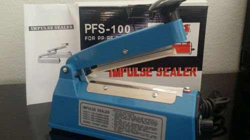 4&#034; hand impulse sealer - 110volts -