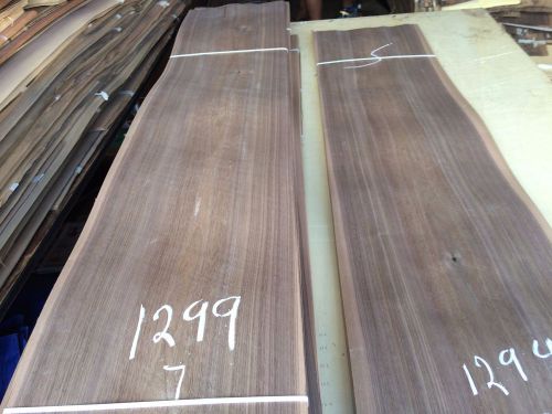 Wood walnut veneer  total 8 bundle   raw veneer n1299. for sale