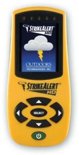Strike alert hd lightning detector, yellow for sale