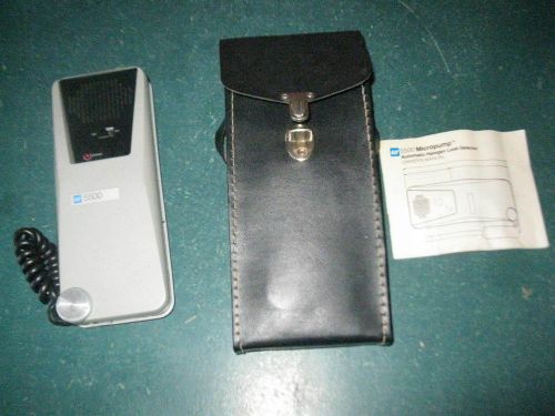 TIF 5500 Micropump Automatic Halogen Leak Detector with leather case refrigerant