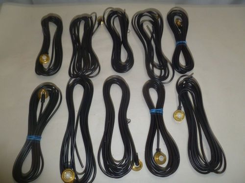 Lot of TEN Motorola XTL5000 HAF4013A 800 MHz Antenna Cables - Never Used a