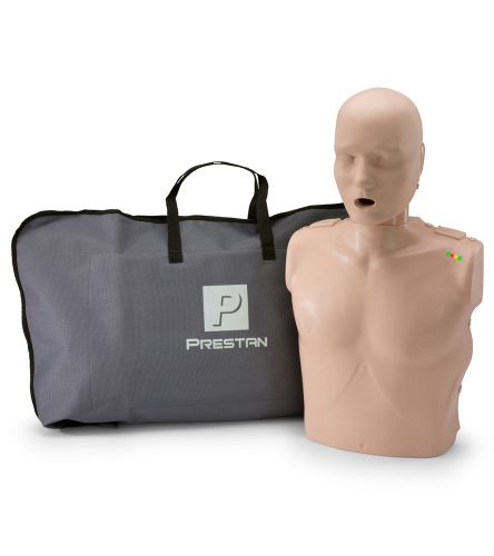 PRESTAN Adult CPR-AED Training Manikin with Monitor, Medium Skin Tone