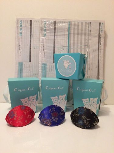 LOT OF 50 ORIGAMI OWL CONSULTANT/DESIGNER SUPPLIES--ORDER FORMS, BOXES, MORE