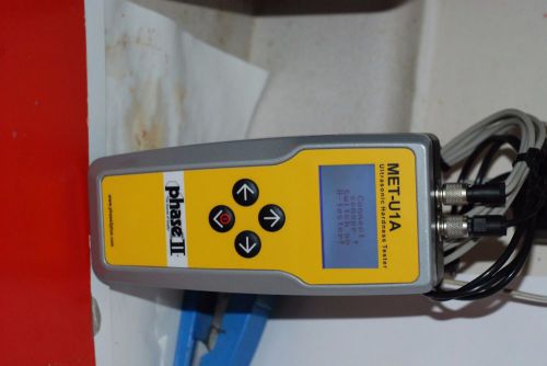 Phase 2 met u1a ultrasonic hardness tester used missing probe free shipping for sale