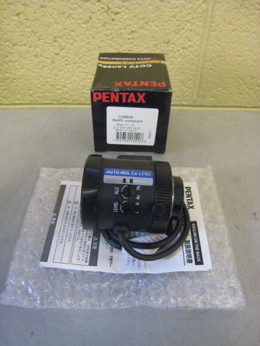 New Pentax C30820 8mm F.1.4 C-Mount Auto Iris CCTV Camera Lens Free Shipping