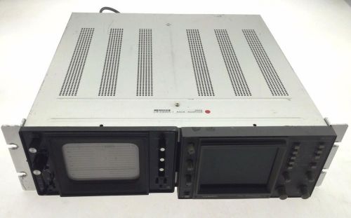 Leader NTSC Vectorscope 5850C and VideoTek TSM-5A in LR-2400A-1 Rack Adapter
