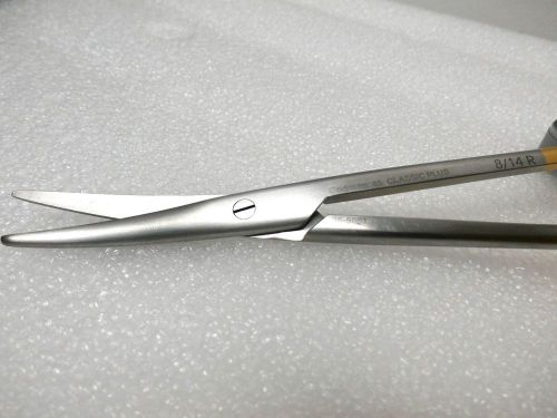 Codman 36-5061 classic plus tc mayo scissors 6.5&#034; round pattern curved for sale