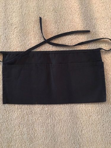 Waiter Apron, Black, Augusta Sportswear Brand