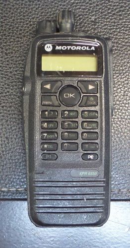 Motorola XPR 6550 Mobile Radio - AAH55TDH9LA1AN -  UHF 450-520Mhz - NO BATTERY