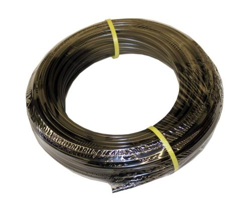 Atp imbibe nsf 61 polyethylene plastic tubing black 11/64&#034; id x 1/4&#034; od 100 f... for sale