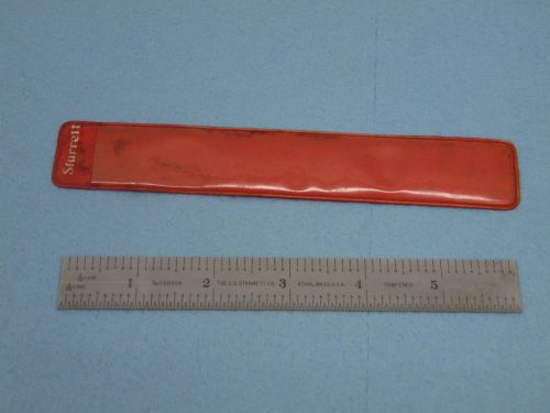 Starrett No. C303SR 6 inch ruler with sleave