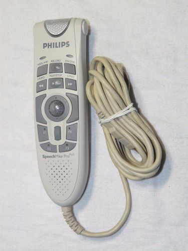 Phillips SpeechMike Pro Plus LFH5276/00 USB Dictation Mic w/Optical Trackball