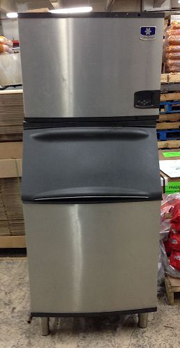 Manitowoc ice cube maker with ice bin for sale