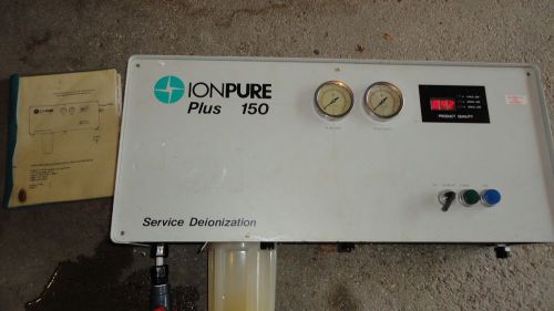 siemens/Ionpure plus 150 water ionizer wallmount with manual