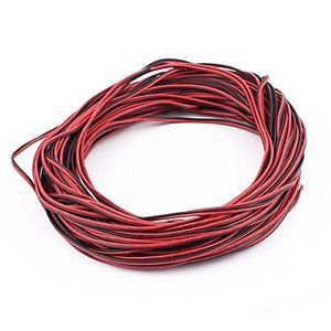 uxcell PVC Coated Tin Plated 22AWG 0.3mm Copper Wire Wire-Wrapping Cable 30M