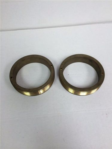 Brass hydrualic cylinder ring nut lot x6-749-4 enerpac duff norton jack part lot for sale