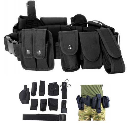 Rig Gear Nylon Police Officer Security Guard Law Enforcement Equipment Duty Belt