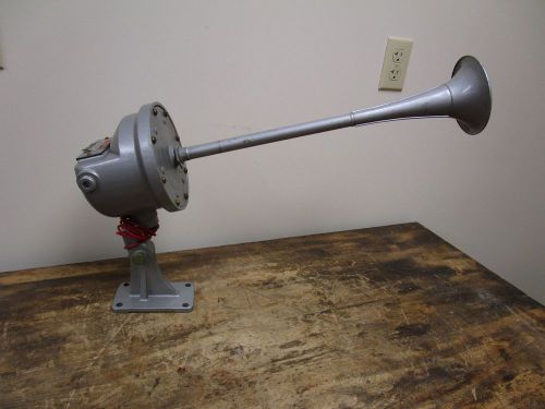 Vintage faraday electric fire alarm horn siren for sale