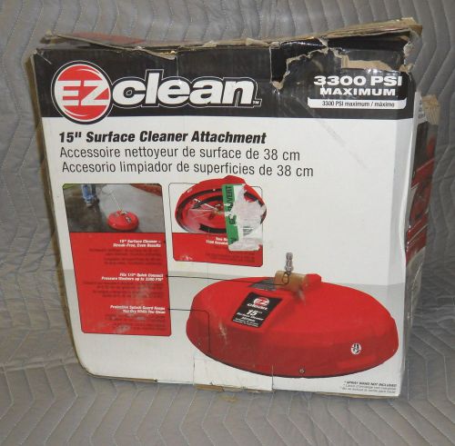 Ez clean 15&#034; surface cleaner gas pressure washer attachment 3300 psi aez31023 for sale