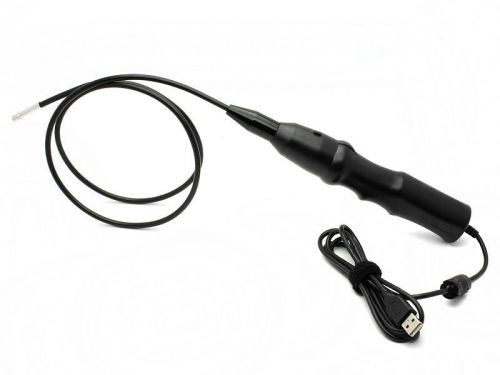 Dia 5.5mm 6LEDs USB Endoscope Inspection Borescope Snake Camera w/ Magnet/Mirror