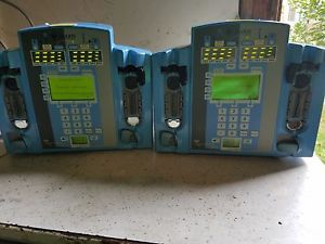 Two Alaris Dual IV Infusion Pumps 7230E