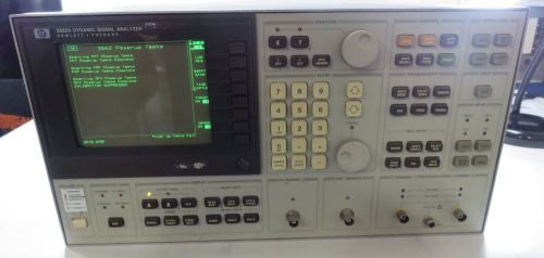 HP 3562A Two Channel Dynamic Signal Analyzer