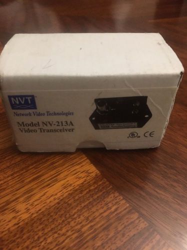 NVT model NV213A Video Transceiver