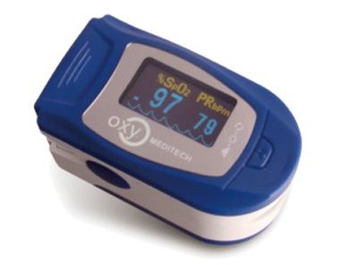 Meditech Pulse Histogram and 2 Kinds SpO2 Wave Display Oximeter Oxyo