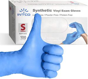 New Synthetic Vinyl Gloves Large