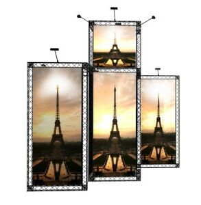 20x20 CROSSWIRE EXHIBITS X-MODULE TRUSSWIRE POP OUTS BANNER STAND TRADE SHOW