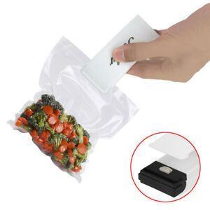 Mini Sealing Machine Portable Heat Sealer Hand Press Food Sealer PlasticB jb