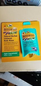 Absorbine Botanical Body Rinse liniment lot of 24 each makes 1 gal horse equine
