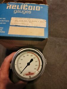 Helicoid Gauges 330 SSFM 4BK 280 KG/CM 4000 PSI NEW