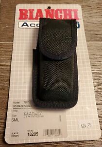 Bianchi Safety Equipment 7307 Accumold Elite OC/Mace Spray Holder Black 18205