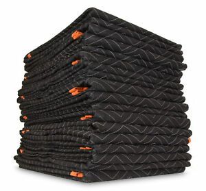 WEN 272812 72-Inch by 80-Inch Heavy Duty Padded Moving Blankets, 12-Pack