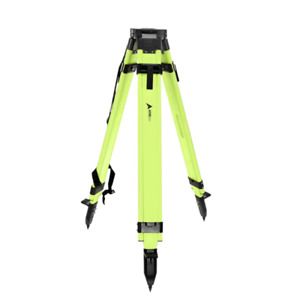 High Visibility Green Heavy-Duty Aluminum Survey Construction Tripod with Quick