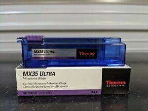 Thermo Scientific MX35 Ultra Microtome Blades 50 Pack / 34° 80mm / FREE RETURNS