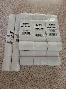 (QTY 8) PM Company PMC05262 Single Thermal Paper Roll  (5 Pack) 40 ROLLS!